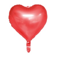 Balão coração vermelho 45 cm