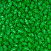 Sprinkles de folhas de azevinho de 90 gr - Azucren