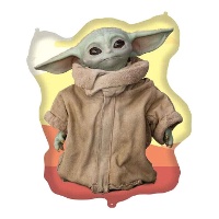 Balão de Star Wars Grogu de 0,875 x 1,04 m