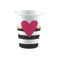Copos Everyday Love 250 ml - 8 unid.