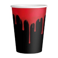 Copo de noite sangrenta de 270 ml - 10 unidades