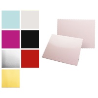 Base para bolos 30 x 25 x 0,3 cm cores - 1 unidade