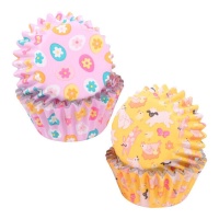 Cápsulas para cupcakes de Páscoa - PME - 60 unid.
