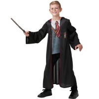 Fato de Harry Potter com acessórios