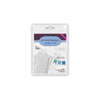 Autocolantes para faixas em espuma 3D - 2 folhas