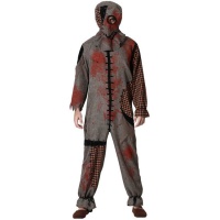 Fato de Boneco Voodoo Sangrento para homem