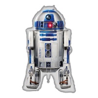 Balão de Star Wars R2-D2 de 0,73 x 1,01 m