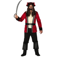 Fato de Pirata Caveira para homem