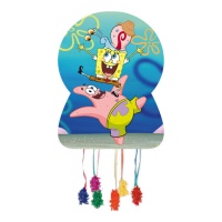 Pinhata do Bob Esponja Calça Quadrada 65 x 46 cm