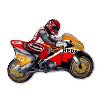 Balão moto GP 84 x 66 cm - Festa Conver