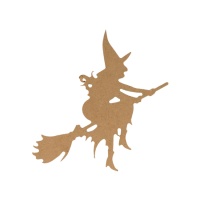 Silhueta MDF 15 cm : Bruxa