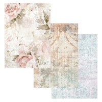 Kit de Panos de Encadernação Essential Vintage 2 32 x 45 cm - Artis decor - 3 unidades