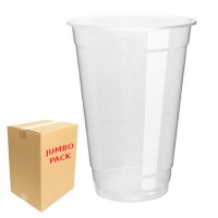 Copos de plástico transparente de 330 ml - 1000 pcs.