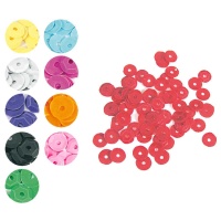 Lantejoulas opacas de 7 mm - Innspiro - 35 gr