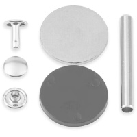 Rebites tubulares de 0,9 cm - Prym - 20 unidades