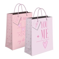 Saco de oferta You and Me 14 x 11,5 cm - 1 unid.