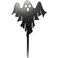 Topper de bolo de fantasma de Halloween, 15,5 x 9,5 cm