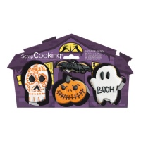 Cortadores Halloween - Scrapcooking - 4 unidades