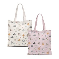 Bolsa de tecido gatos