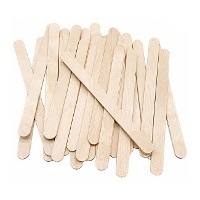 Palitos de madeira para picolés e pirulitos - Azucren - 50 unidades