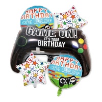 Buquê de videogames de aniversário - 5 unidades