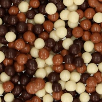 Pérolas crocantes de três chocolates de 155 g - FunCakes