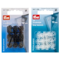 Pinos de pressão de plástico de 1 cm - Prym - 18 pares