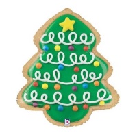 Balão biscoito árvore de Natal 64 cm - Grabo