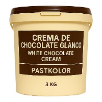 Creme de chocolate branco de 3 kg - Pastkolor