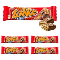 Tokke de chocolate de leite com arroz tufado - Valor - 5 unidades