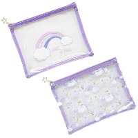Necessaire de Unicórnios de 28 x 21 cm - 1 unidade