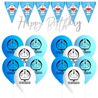 Pack Decoração Festa Doraemon - 18 Peças