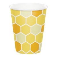 Copos Abelha Bebé 250 ml - 8 unid.