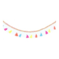 Fita decorativa com franjas 1 m