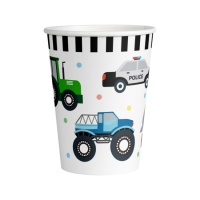 Copos de trânsito 236 ml - 8 peças