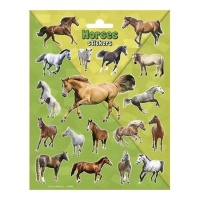 Autocolantes Horse Party Cavalo animal 15,6 x 20 cm - 1 folha