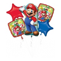 Bouquet Mario Bros - Anagrama - 5 unidades