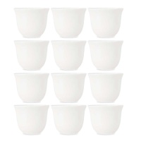 Copo de porcelana 120 ml - 12 unidades