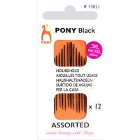 Agulhas de costura sortidas - Pony - 12 pcs.