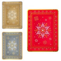 Bandeja de estrela de Natal de 25 x 34 cm - Maxi Products - 1 unidad