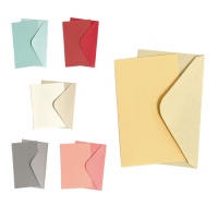 Cartão grande com envelope - 6 pcs.