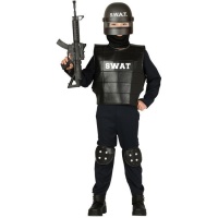 Fato de polícia de assalto da Swat para crianças