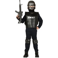 Roupa da Polícia de Assalto Swat para Crianças