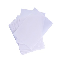 Obreia comestível de papel fino de arroz de A4 para impressão - 50 unidades