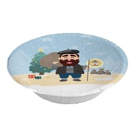 Taças de Olentzero de 17,5 cm - 6 unidades