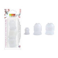 Adaptadores para bicos - Scrapcooking - 3 pcs.