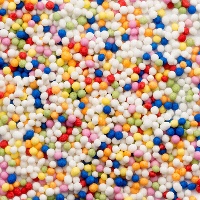 Pérolas mini coloridas de 86 gr - Carmencita