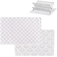 Tapete escorredor de pratos de 45 x 30 cm clássico - 1 unidade