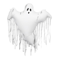 Balão fantasma com franjas 93 x 86 cm