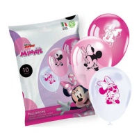 Minnie Mouse Balloons - PartyCube - 10 pcs.